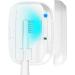 Gonlink UV Toothbrush Disinfection - Portable Sterilizer and Holder for Home Travel and Business - Effective Toothbrush Cleaner (White) - Buy Online on GoSupps.com