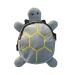 Oyrcvweuy turtle-shaped hundred hundreds for walks outdoors pet crockery bag dog-loostery bag large capacity plush backpack for camping gray