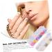 minkissy 6 Boxes Shell Nail Sequins Tape Dispenser Oval Foundation Brush DIY Nail Stickers Rhinestone Kit Nail Water Decals Manicure Sequins Nail Accessories Natural Applique Shell Pieces - Buy Online on GoSupps.com