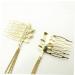 FRCOLOR Flower Hair Clip Comb Elegant Hair Clips Hair Clip Comb Leaf Hairpin Comb Hair Pin Comb Headgear Tassel Hair Accessory Hair Accessories - Buy Online on GoSupps.com
