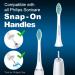 10 Pack MRYUESG Replacement Heads for Philips Sonicare Electric Toothbrush - Green & Blue - Buy Online on GoSupps.com