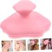 Housoutil Silicone Cleansing Brush Facial Cleansing Brush for Blackhead Facial Scrubber Face Washers Face Scrub Facial Cleansing Brush Exfoliator Manual Silica Gel Pink Cleanser 7.5x7.4cm Pink - Buy Online on GoSupps.com