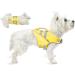 Zooland Dog Life Jacket - Excellent Buoyancy Adjustable & Durable Reflective Safety for Small to Large Dogs (XS Yellow) - Buy Online on GoSupps.com