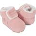 MASOCIO Baby Winter Booties | Soft Sole Anti-Slip Shoes 12-18 Months Pink - Buy Online on GoSupps.com