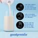 Good Protein Vegan Plant-based Protein Powder 100% Natural Non-GMO Dairy-free Gluten-free Soy-free No Added Sugar and Nothing Artificial. Vanilla Milkshake All-in-One Shake 440 grams Vanilla 440 g - Buy Online on GoSupps.com