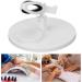 Nail Polish Bottle Holder with Tilter Function Reclining Nail Polish Holder Auxiliary Nail Painting Tools for Nail Salons Nail Schools (Can Be Tilted To Your Desired Angle)(White) - Buy Online on GoSupps.com
