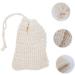 Healeved 10pcs Soap Foaming Foaming Bags Soap Foaming Net Natural Soap Bag Loofah Soap Bag Sisal - Buy Online on GoSupps.com