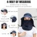 DRIONO Wide Brim Sun Hat - UPF 50 Protection Bucket Fishing Cap in Khaqi - Buy Online on GoSupps.com