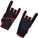 Heallily Professional Non-Slip Bowling Gloves - Comfortable Half-Finger Accessories (L/XL Red) - International Shipping Available - Buy Online on GoSupps.com