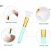 2-Pack Silicone Face Mask Brushes - Hairless Applicators for DIY Eye Mask & Skincare - Beauty Tools - Buy Online on GoSupps.com