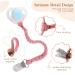 Maveek Baby Pacifier Clips - Handmade Braided Cotton Straps for Boys and Girls | 6pcs Set for Infant Newborn | Modern Unisex Binky Leash for Teething Toys - Buy Online on GoSupps.com