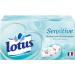 Lotus Sensitive - Box of tissues - Pack of 3 (3 X 80 tissues)