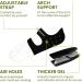 Plantar Fasciitis Gel Heel Protectors for Pain Relief - Bukihome Heel Cups for Men & Women | Achilles Tendinitis Support & Cushion (Black Size S - Buy Online on GoSupps.com