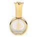 Yawdil 20ml Refillable Sample On Container Perfume Essential Gold Bottles Crystal Bottles Oil Glass Gold Electroplated Decorative Travel Empty Mini Carved Liquid Pressed Glass Bottle One Color RY0694