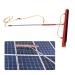7M/5.9M Water Fed Telescopic Brush Window Cleaning Pole Photovoltaic Panel Cleaning Tool Caravan Washing Truck Campers and Buses 9M Pole 105Cm Brush Head