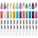 misszone 12 Colors 3D Nail Art Painted Pens Set Quick Dry Nail Art Painting Pen Kit Waterproof Nail Point Graffiti Pen Drawing Painting Liner Brush for DIY Nail Art Beauty Manicure Tools(12 Colors)