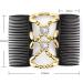 Kitchen-dream Magic Beads Hair Comb Set - 3pcs Elastic Double Clips for Women and Girls Hairstyling - DIY Hair Accessory Tool - Buy Online on GoSupps.com