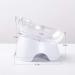 Milifun Raised Cat Food Bowls with Stand - Tilted Cat Dishes for Food/Water - Elevated Pet Dish with Arcuation Stand - Buy Online on GoSupps.com