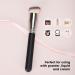 Premium Vegan Foundation Brush for Flawless Liquid Makeup - Ideal for Cream Powder and Contouring - Buy Online on GoSupps.com