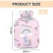 Rainbow Unicorn Hot Water Bottle - 2L Pain Relief & Comfort for Pregnant Women | International Shipping - Buy Online on GoSupps.com