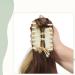 SEGO 45cm Ponytail Hair Extension | Voluminous Synthetic Braid Clip-In | Medium Brown & Light Brown Mix - 140g Hair Piece for Instant Glam - Buy Online on GoSupps.com