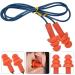Buy Corded Silicone Noise Reduction Ear Plugs | Metal Detectable Hearing Protection | Best Earplugs for Noise Reduction - International Shipping Available - Buy Online on GoSupps.com