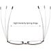 MMOWW Foldable Reading Glasses for Men & Women - Telescopic Anti Blue Light Glasses with Zipper Key Trailer (Brown +2.5) - Buy Online on GoSupps.com