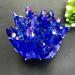 Natural Crystal Rough Crystal Cluster Specimen Blue Angel Aura Flower Natural Electroplating Gemstone Quartz Cluster (Size : 180-200g) - Buy Online on GoSupps.com
