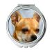 YENDOSTEEN Mirror Travel Mirror Chihuahua Dog Puppy Cute Pet Breed0 Pocket Mirror portable mirror