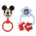 Disney Mickey Mouse Combo Pack Character Rattle & Keyring Teether Mickey