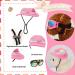 Sebaoyu Dog Hat and Sunglasses Set - Pink#2 Small | Summer Pet Baseball Cap with Visor and Goggles for Small Medium Breed - Buy Online on GoSupps.com