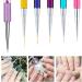 5-Part Nail Brush Set for Acrylic & UV Gel Nail Art | DIY Nail Design Tools - Buy Online on GoSupps.com