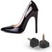 HARFINGTON High Heel Replacement Tips Kit - 20 Pairs U Shaped Protectors for 8-12mm Heels - Durable Beige Cap Dowels for Shoe Repair - Buy Online on GoSupps.com