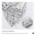 Evild Sequins Large Hair Bow with Alligator Clip - Sparkly Glitter Hair Barrette for Women and Girls (Silver) - Buy Online on GoSupps.com