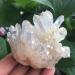 Natural Crystal Rough Beautiful White Flame Aura Quartz Crystal Cluster Specimen 200g - Buy Online on GoSupps.com