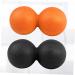 Buy PartyKindom 2pcs Yoga Ball & Lacrosse Ball Muscle Roller | Double Peanut Massage Ball for Ultimate Relief - International Shipping Available - Buy Online on GoSupps.com