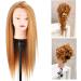 Buy Mcwdoit Hairdressing Gold Training Head - 70% Real Hair for Professional Styling & Practice | International Shipping Available - Buy Online on GoSupps.com