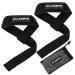 Clampz Premium Train Aids for Fitness Weightlifting Bodybuilding Crossfit and Kreuzlieben.Lifting straps for men and women black and white