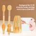 Baby Toothbrush Set - Silicone Infant Oral Care for 0-18M | 360 Toddler Teeth & Tongue Cleaner | Includes Teether Finger Toothbrush & Cup - Buy Online on GoSupps.com