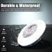 XTAUTO Portable Camping Fan with LED Lantern - USB Rechargeable, Waterproof, 2-Pack - Buy Online on GoSupps.com