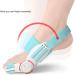 Bunion Corrector Splint - Adjustable Size for Hallux Valgus, Arch Support & Silicone Padding for Orthopedic Relief - Buy Online on GoSupps.com