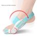 Hallux Valgus Corrector & Bunion Splints Orthopedic Silicone Toe Support for Pain Relief - Buy Online on GoSupps.com