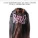MOUMOUTEN Magic Hair Comb - Stretchable Beading Hair Slide Elastic Hair Comb Beading Hair Accessory for Weddings and Daily Use (Pink) - Buy Online on GoSupps.com