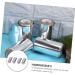 BESTYASH 4rouleaux Coloration Pour Cheveux De M ches Argent es Outil De Permanente Outil De Coiffure Aluminium Pour Ongles - Buy Online on GoSupps.com