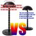 4 Pack Black Wig Stand Set for 14.2 Inch Wigs - Portable Hat Display Stand for Travel - Stable and Multiple Wig Head Holder - Buy Online on GoSupps.com