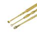 VOCOSTE 6Pcs Stainless Steel Ear Cleansing Tool Set with Anti-slip Design and Storage Case - Titanium Gold Tone - Buy Online on GoSupps.com
