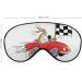 Light-Blocking Funny Dog Sports Car Sleep Mask | Soft Cartoon Eye Cover for Women & Men | Adjustable Comfortable Blindfold - Buy Online on GoSupps.com