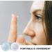 Sioppkik 5 Pair Trip Contact Lenses - Portable Storage Container & Etui for Daily Use & Travel - Buy Online on GoSupps.com