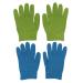 minkissy 2 Pairs Gel Moisturizing Gloves Cracked Hands Repair Gloves Hydrating Gloves Cracked Gloves Healing Gloves for Dry Cracked Hands Hand Gloves Hand Lotion Gloves Dryness Spa