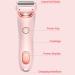 ldawu 2 in 1 Electric Shaver Razors for Women Ultraglide Pro Electric Shaver for Women Electric Shaver Wireless Bikini Trimmer (Pink) - Buy Online on GoSupps.com